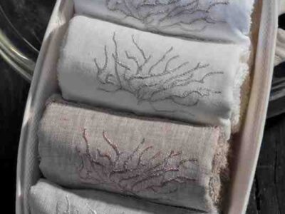 towels coral